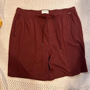 Autograph Burgundy Shorts Men’s 2XL